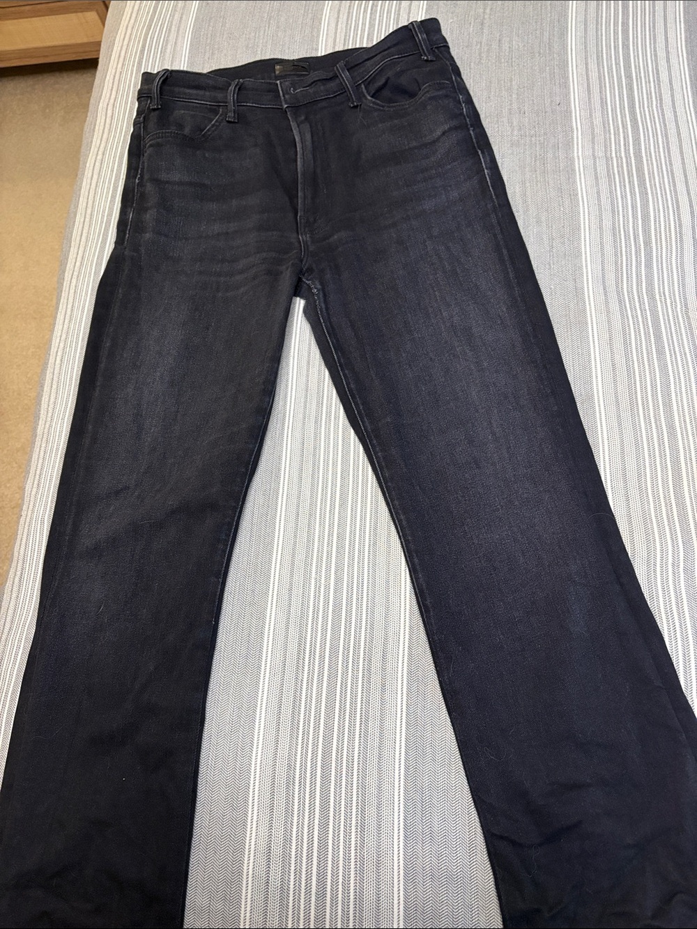 MOTHER women’s the hustler ankle fray jeans
